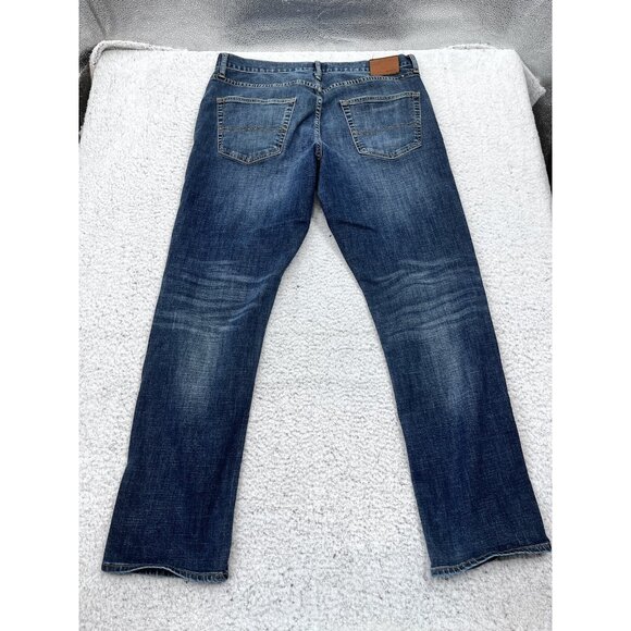 Lucky Brand Jeans Mens 36x32 410 Athletic Fit Medium Dark Wash - Picture 10 of 12